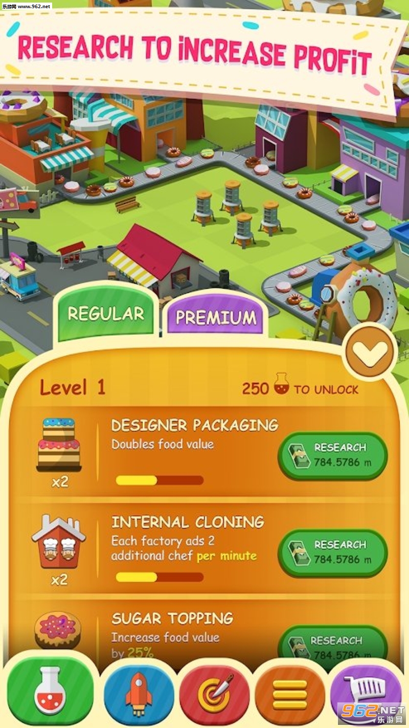 Donut City Tycoon(Ȧ׿)v2.5.1(Donut City Tycoon)ͼ0