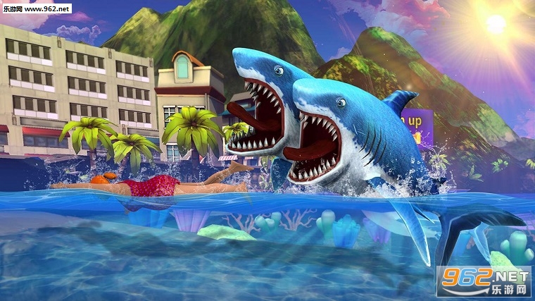 Double Head Shark Attack(Ip^׿)v4.7؈D1