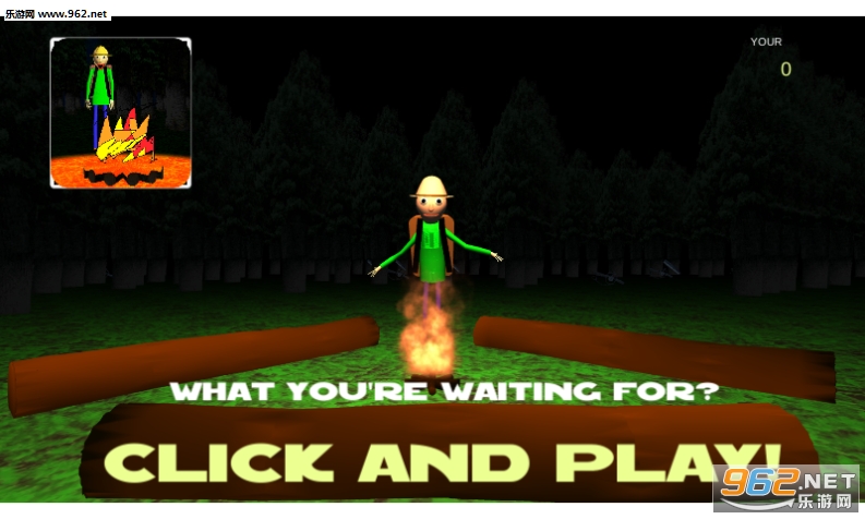 Baldis Basics Field Trip游戏camping.school.campus截图0