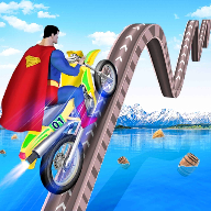 Superhero Bike Stunt Tricks Master(ӢӼݳ׿)