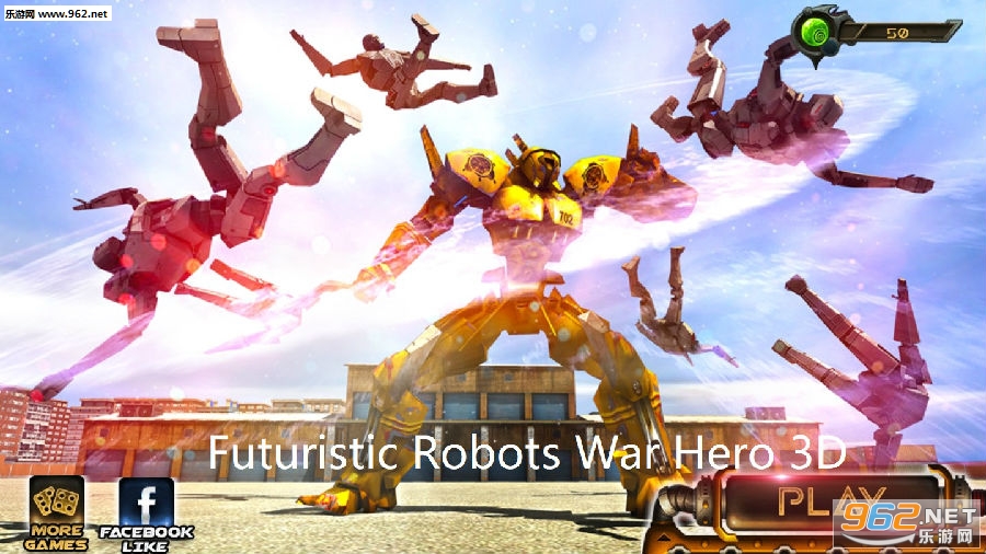 Futuristic Robots War Hero 3D׿