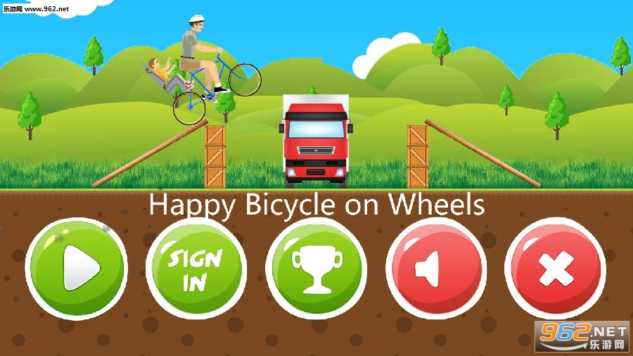 Happy Bicycle on Wheels׿