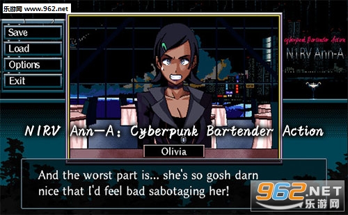 N1RV Ann-A: Cyberpunk Bartender Action