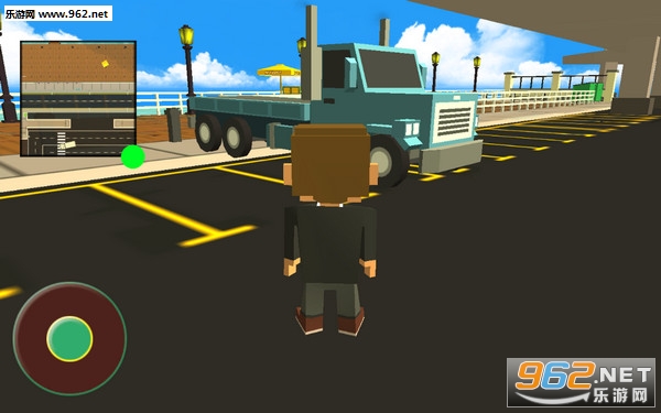 Blocky Truck Driver Simulator Urban Transport(״˾ģнͨ׿)v1.0(Blocky Truck Driver Simulator Urban Transport)ͼ1