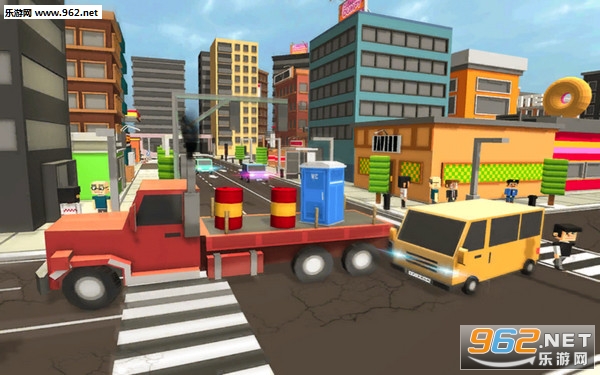 Blocky Truck Driver Simulator Urban Transport(״˾ģнͨ׿)v1.0(Blocky Truck Driver Simulator Urban Transport)ͼ2