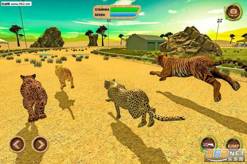 Furious Savanna Animal Race(ԭِ3D׿)؈D1