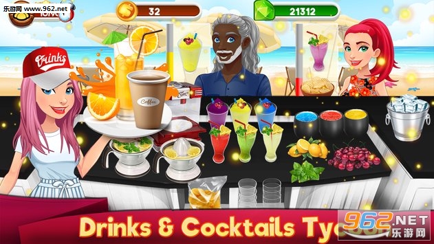 Drinks Maker: Coffee Shop Juice Tycoon Fresh Cafe(u(Drinks Maker)׿)v1.06؈D1