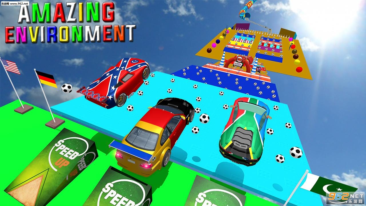 Flag car stunt master: free superhero game(܇ؼ󎟰׿)(Flag car stunt master)v1.0؈D1