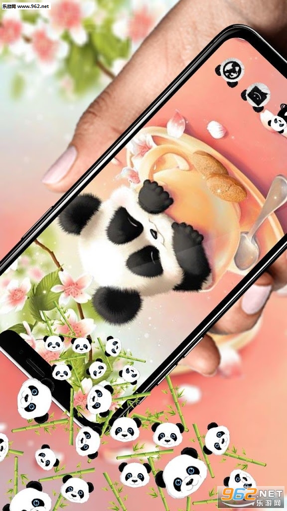 Cute Panda Gravity Theme appv1.3.4ͼ2