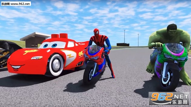 Super Hero Moto Bike Highway Racer 3d Racing Games׿Ϸͼ1