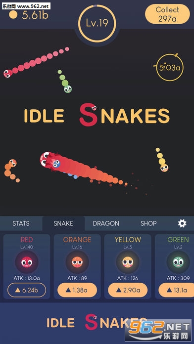 ̰ߴ(Idle Snakes)׿v1.0.1ͼ0