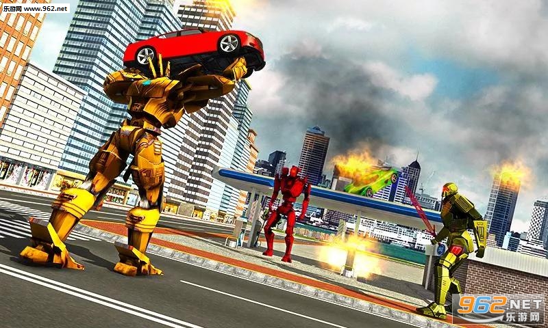 Futuristic Robots War Hero 3D׿v1.1؈D1