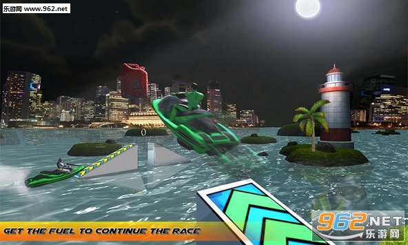 Super Heroes Speed Boat Stunt Race 2018׿v1.0.1ͼ1