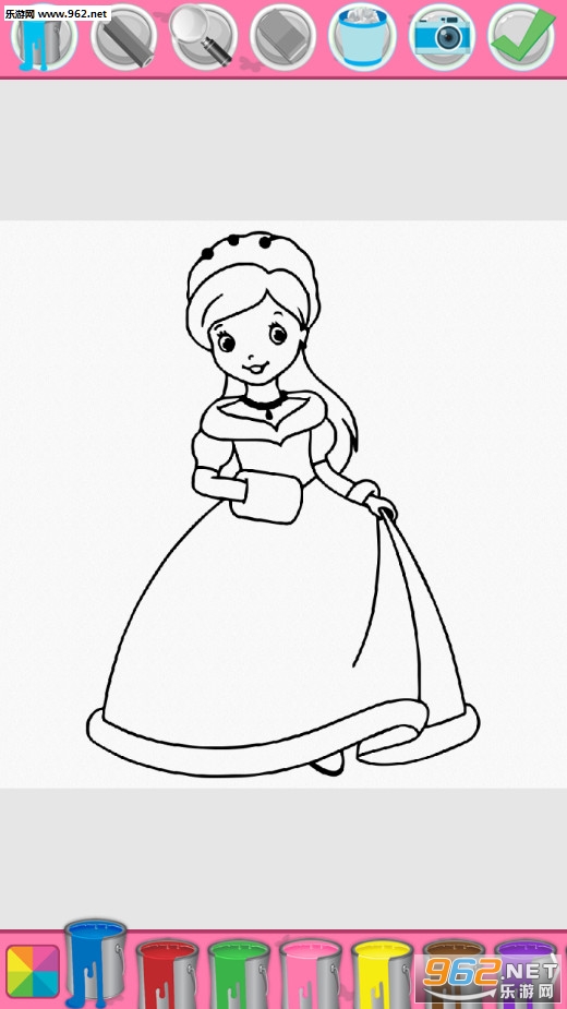 Princess Coloring Book(ͯͼ:׿)v1.7.7ͼ2