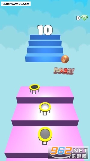 3D Dunk Stairs - Tramboline Hoop(3D¥ݰ׿)v2.0ͼ0