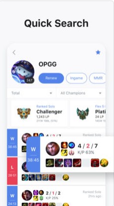 op.gg手机版v5.4.5截图0