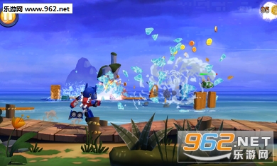 愤怒的小鸟变形金刚无限金币钻石版v2.5.0截图0