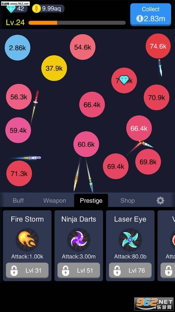 Idle Knife(׿)v1.0.7ͼ1