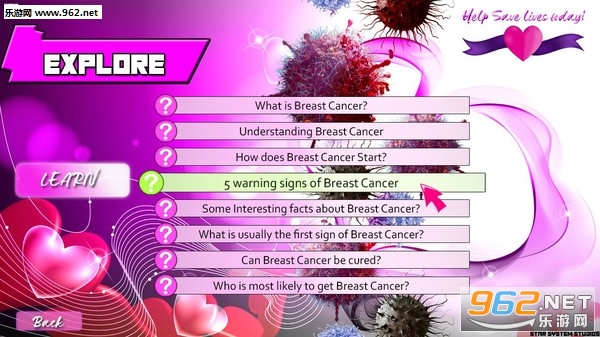 力战癌细胞 寓教类公益性新游戏《我反对于乳腺癌钻研》上岸Steam