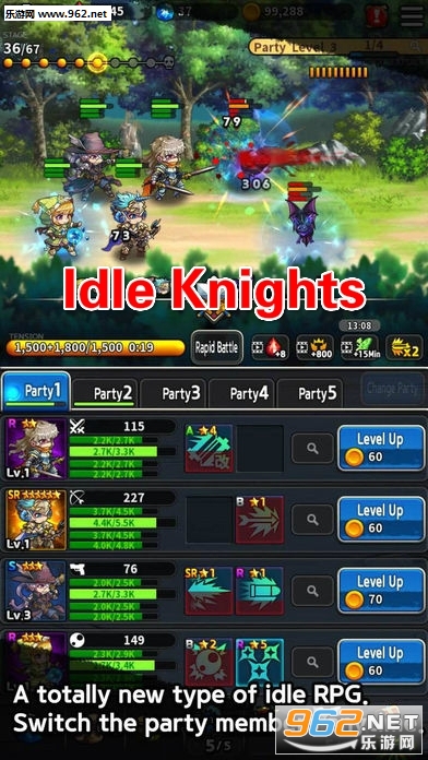 idle knights°