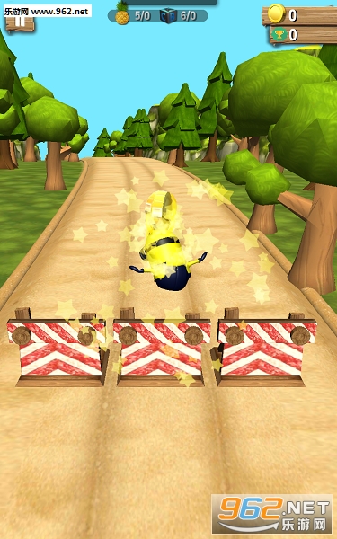 㽶3D׿v1.0(3D Banana Subway Adventure Rush)ͼ1