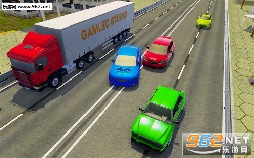 Extreme Highway Traffic Car Race(˸ٹ·ͨٷ)v1.0ͼ1