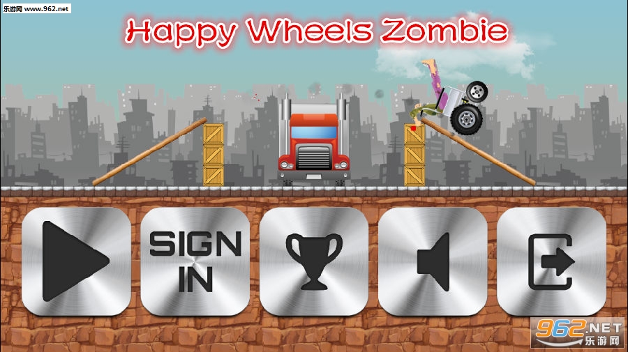 Happy Wheels Zombie