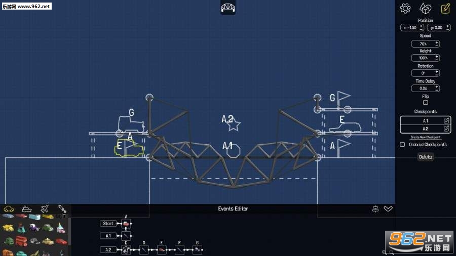 Poly Bridge(造桥游戏)v1.2.2截图2