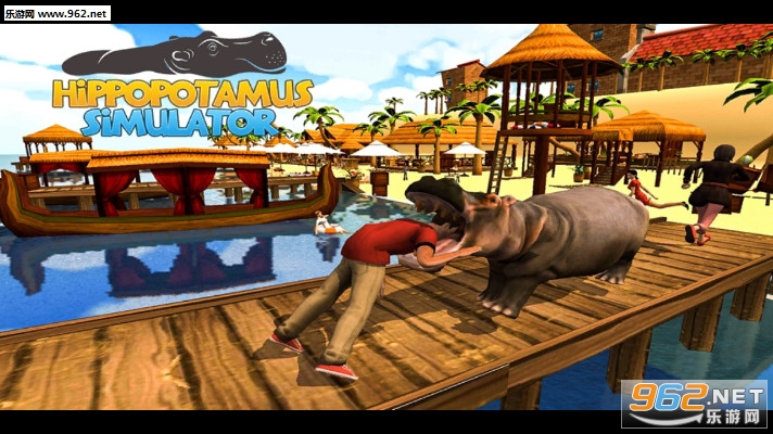 Angry Hippo Attack Simulator-City & Beach AttackŭĺģϷv1.1ͼ0