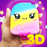 3Dë߽ѹϷ2׿v1.0(3D Squishy kawaii toy soft stress release games part 2)
