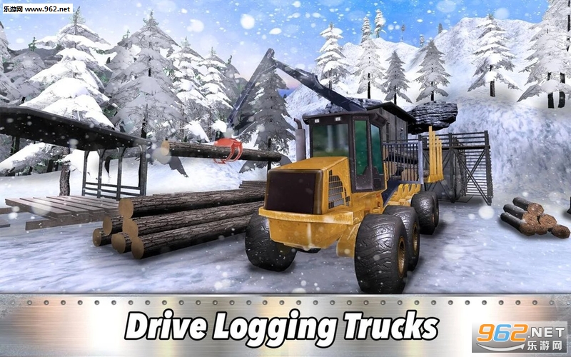 6x6 Timber Trucks Simulator: Winter Logging6x6ľĿģ׿v1.1ͼ1