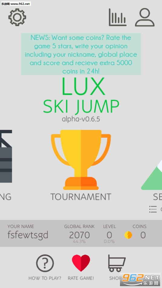 Lux Ski Jump(տ˹̨ѩ׿)v0.6.5(Lux Ski Jump)؈D4