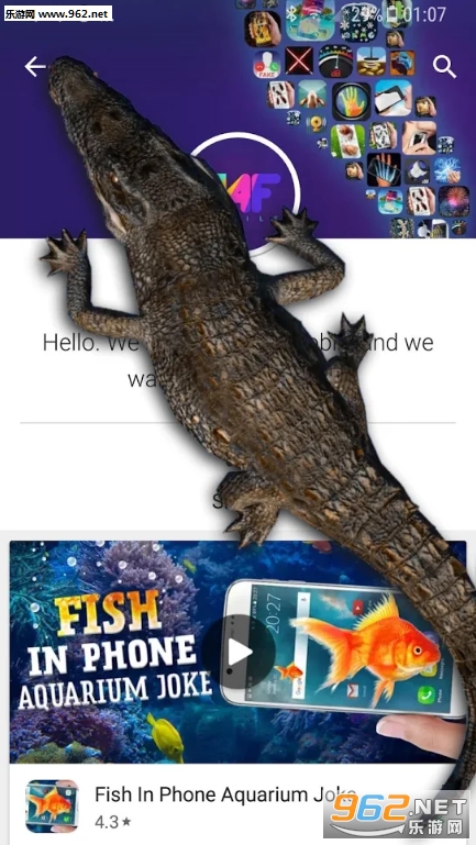 Crocodile in Phone Big Joke({~Ļapp)v1.1(Crocodile in Phone Big Joke)؈D0