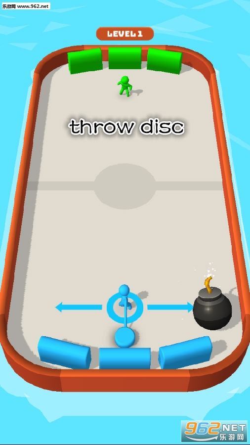 throw disc[