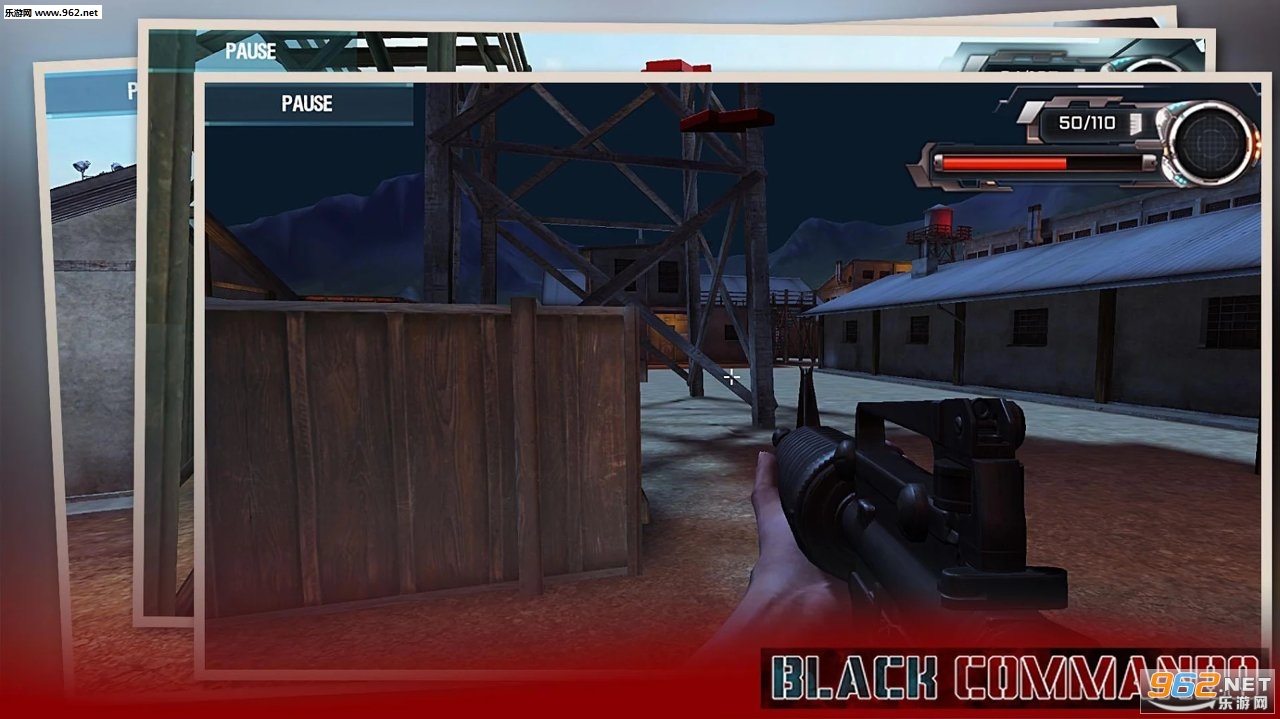 ɫͻӰ׿(Black Commando)v1.12ͼ0