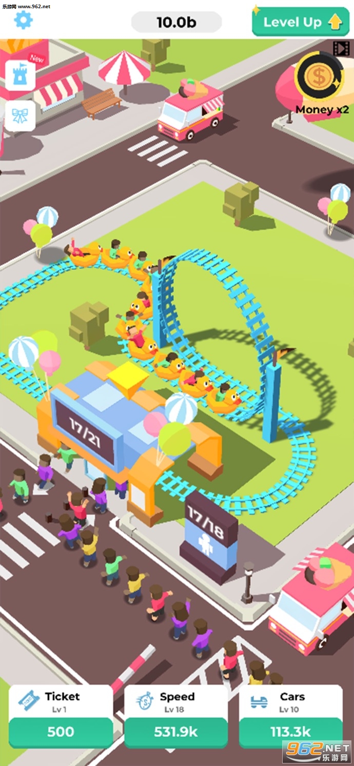 Idle RollerCoaster(תɽ׿)v1.3.1(Idle RollerCoaster)ͼ2