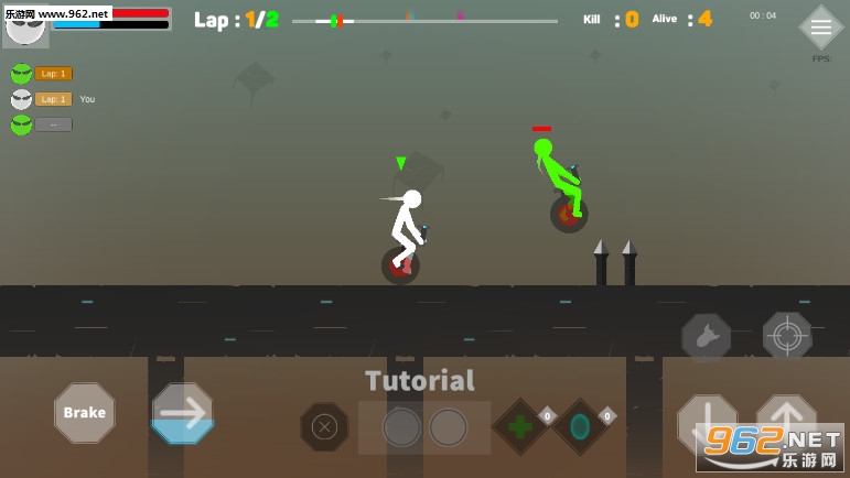 Stickman Ragdoll Happy Wheel(˲żְֳ׿)v1.7ͼ0