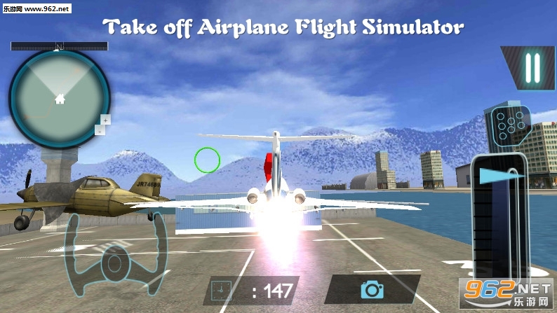 起飞飞机飞行模拟器游戏