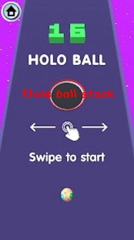Hole ball stack