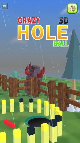 Crazy Hole Ball 3D(ڶ3D׿)(Crazy Hole Ball 3D)v1.0؈D1