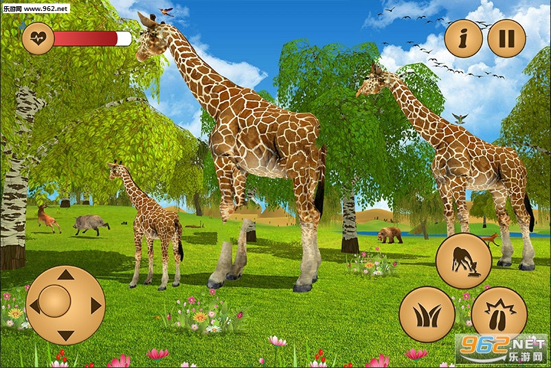 Giraffe Family Life Jungle Simulator(¹ģϷ)v1.0ͼ1