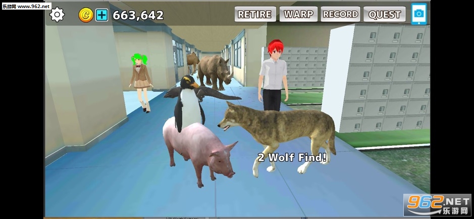 Animal School Simlulator ɤ֤ĥ`륷ߥ``(ѧУģ׿)v12.400ͼ1