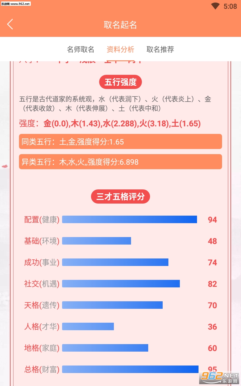 生辰八字起名取名appv3.4.0截图1