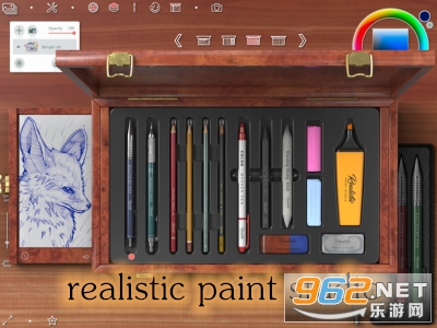 realistic paint studio