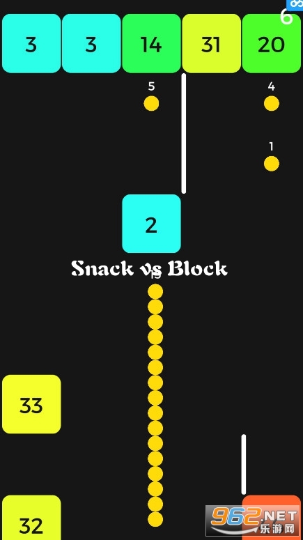 Snack vs Block °