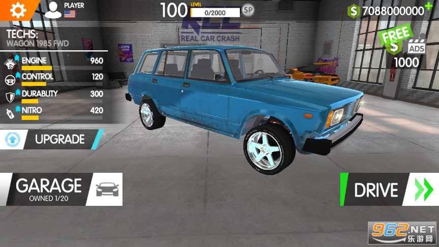 RCC真实车祸中文破解版v1.1.2 车辆全解锁截图0