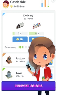 Idle Delivery City(û˳д)v3.4.5°ͼ4