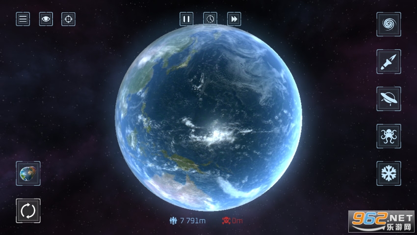 星球毁灭模拟器圣诞版v1.4.7 (雪人星球/圣诞武器)截图0