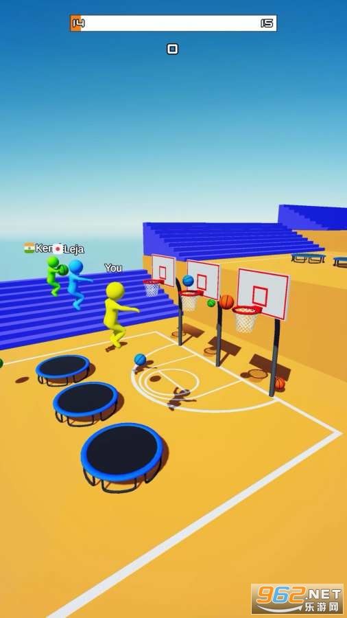 Jump Dunk 3D(Ծ3DϷ)v0.6 (Jump Dunk 3D)ͼ0