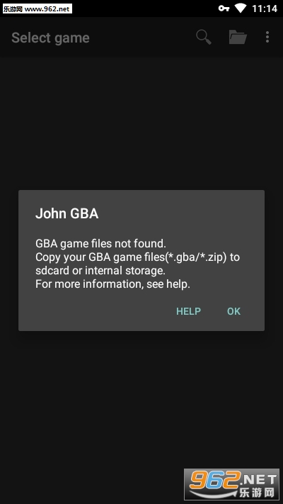 John GBA模拟器最新汉化版v3.90截图0